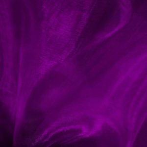Purple Plain Organza Fabric