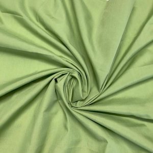 Sage Green Plain Polycotton Fabric