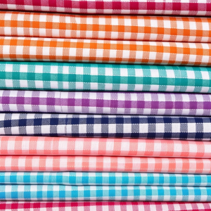 Gingham 1/4" Polycotton