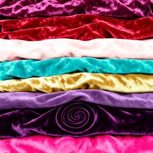 Plain Crushed Velvet