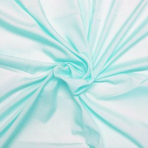 Sky Blue Plain Polycotton Fabric
