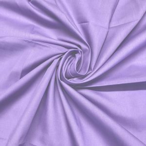 Violet Plain Polycotton Fabric