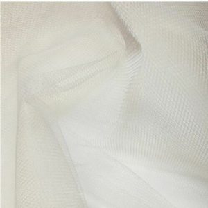 White Plain Dress Net