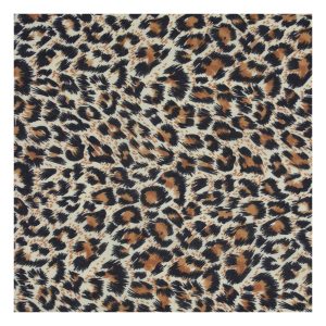 Cheetah Print Animal Polycotton Fabric