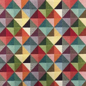 Holland Print Cotton Rich Woven Tapestry Fabric Upholstery
