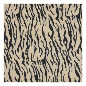 Tiger Print Animal Polycotton Fabric