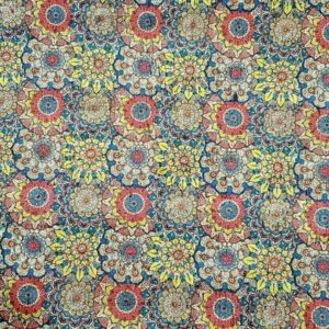 Real Natural Cork Fabric - Sunflower