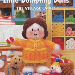 Jean Greenhowe's Knitting Pattern Book-Little Dumpling Dolls The Village Ladies