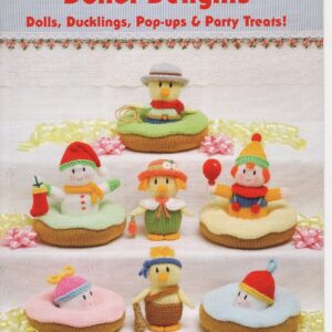 Jean Greenhowe's Knitting Pattern Book- Donut Delights Dolls, Ducking, Pop-up & Party Treats!