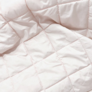 Cream White Quilt O Line (Quilted Lining)