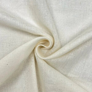 100% Cotton Plain Beige Muslin Fabric